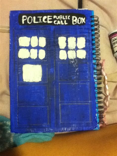 Doctor Who Tardis Journal 5 Steps Instructables