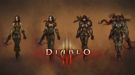 Video Games Demon Hunter Artwork Diablo Iii Drawings Wallpaper