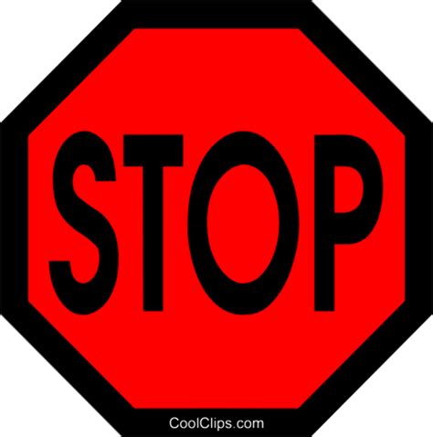 Download High Quality Stop Sign Clip Art Royalty Free Transparent Png