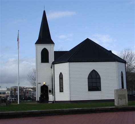 Norwegian Church Cardiff White Wooden Clapboard Church Flickr