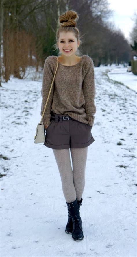 The Only Fashion Princess Shorts With Tights Fashion Winter Shorts
