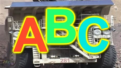 Abc Truck Song Learn The Alphabet Lots And Lots Of Trucks For Kids