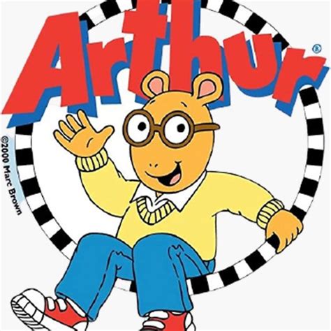 Arthur Logo Sticker In 2021 Childhood Memories 2000 Old Kids Shows