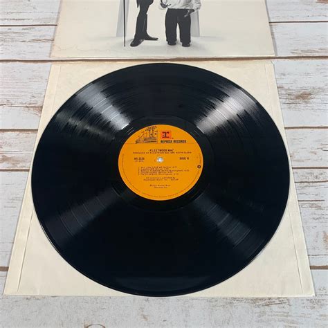 Fleetwood Mac Self Titled Album 1975 Vintage Vinyl Record Etsy