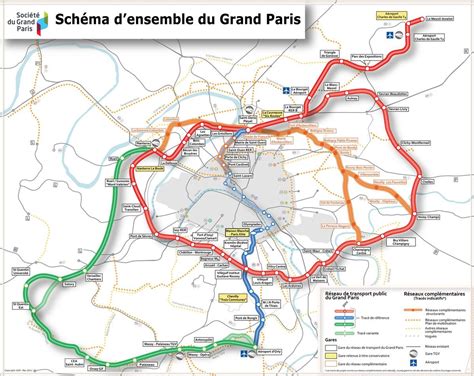 Parigi Mappa Della Metropolitana Di Stampa Parigi Mappa Della
