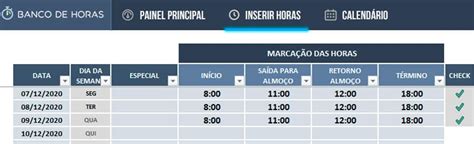 Total Imagem Modelo De Controle De Banco De Horas Br Thptnganamst