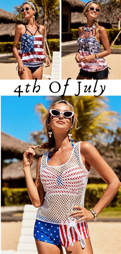These Fun Swimwear Are The Perfect Way To Celebrate 4th Of July And Show Your America Pride Our