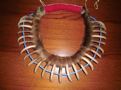 Bear Claw Necklace Replica Indianer Nordamerikas Indianer Nordamerika