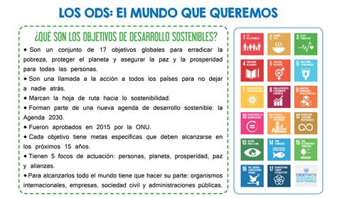 Objetivos Desarrollo Sostenible ODS SED ONGD