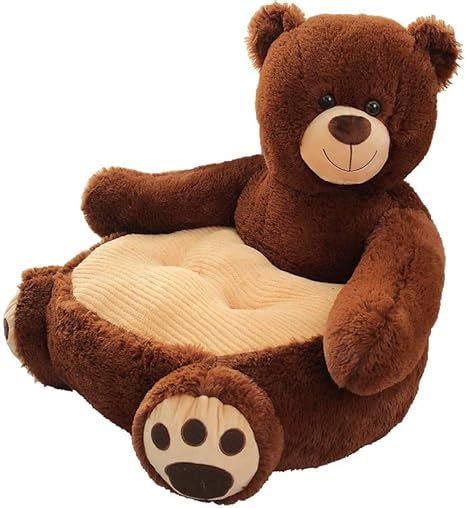 Brown Plush Bear Sofa Chairs Nurseries And Bedrooms Decoation Toy Buy