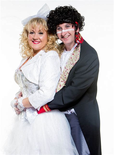 Coronation Streets Kirk Sutherland And Beth Tinker Dress Up For 80s