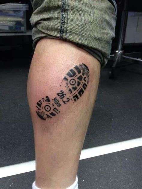 Great Running Tattoo Really Like This Idea Running Tattoo Marathon Tattoo Cool Tattoos For