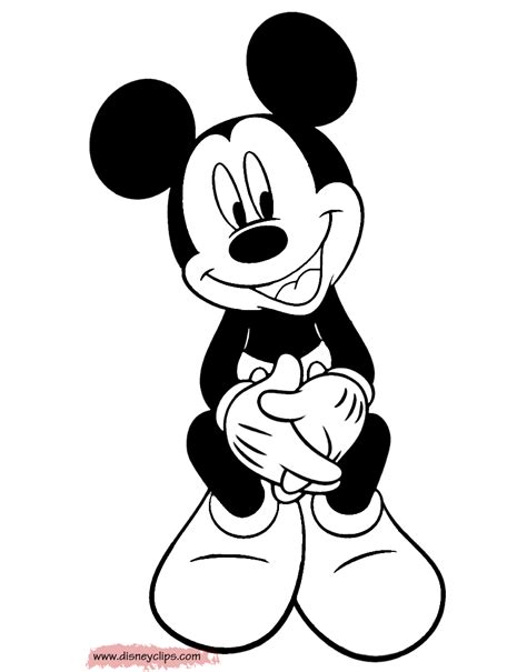 Mickey Coloring Coloring Pages