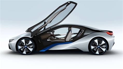 World Debut Of Bmw I8 Electric Hybrid Sports Car Concept Youtube