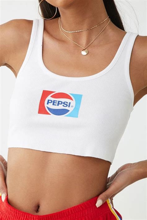 Pepsi Crop Top Forever 21 Pepsi Collection 2019 Popsugar Fashion Photo 28