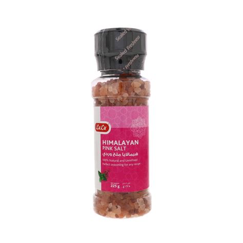 Lulu Himalayan Pink Salt 225g Online At Best Price Salt Lulu Kuwait Price In Saudi Arabia