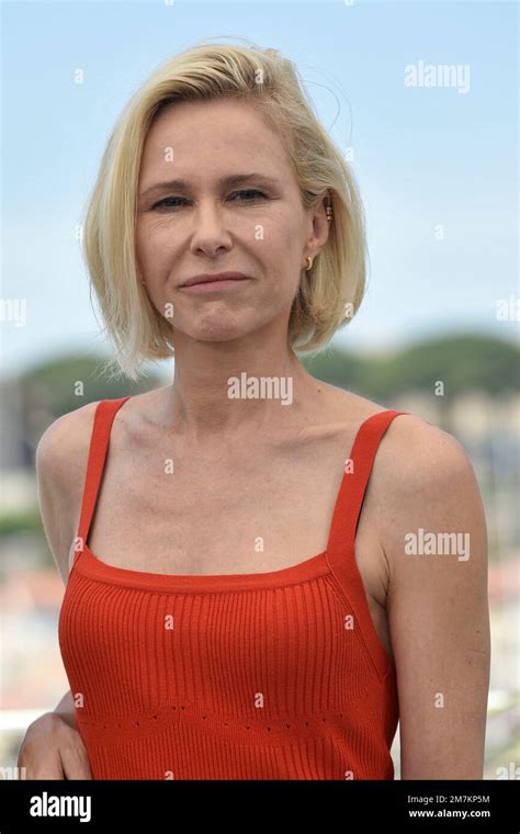 Actress Pascale Arbillot Posing During The Photocall Of The Short Film L Arene Pour Les Talents