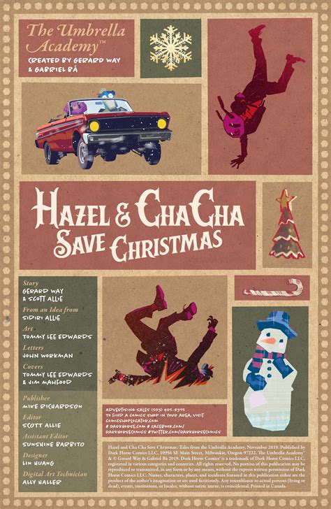 Read Online Hazel And Cha Cha Save Christmas Tales From The Umbrella