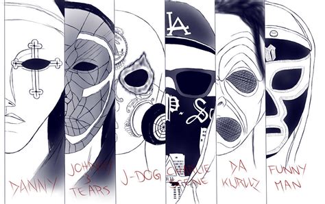 Hollywood Undead Masks By Linzi92 On Deviantart