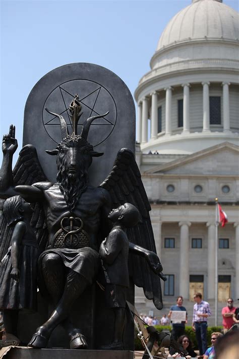 Satanic Statue In Oklahoma