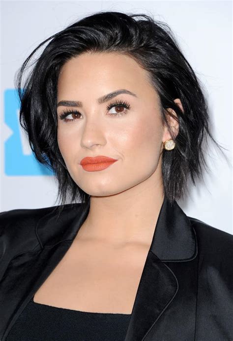 We love all the sides of demi lovato: 175 Short Hairstyles & Haircuts for Women (2018)