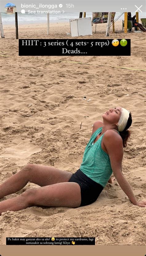 Jovelyn Gonzaga Philippine Beach Volleyball Squad Endure Bad Weather In Brazil Training