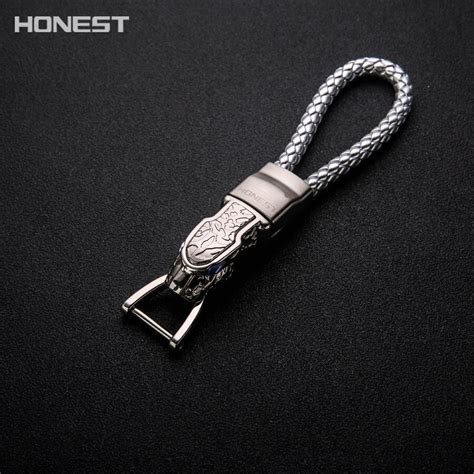 Brand Honest Men Key Chain Alloy Keychains Car Key Holder Ring Jewelry