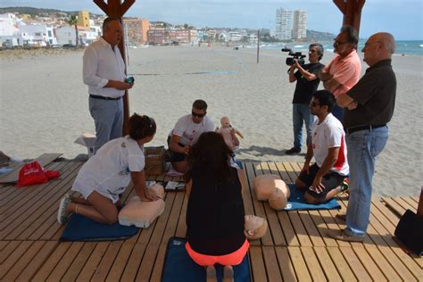 Campaña De Prevención De Ahogamientos En La Playa De Torreguadiaro De