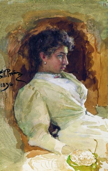 Portrait Of Ilya Repin — Ilya Repin