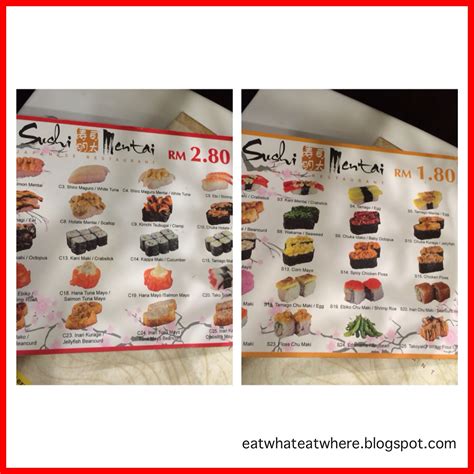 3.4 miles from petronas twin towers. Eat what, Eat where?: Sushi Mentai @ Pandan Indah
