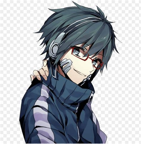 Anime Boy With Glasses
