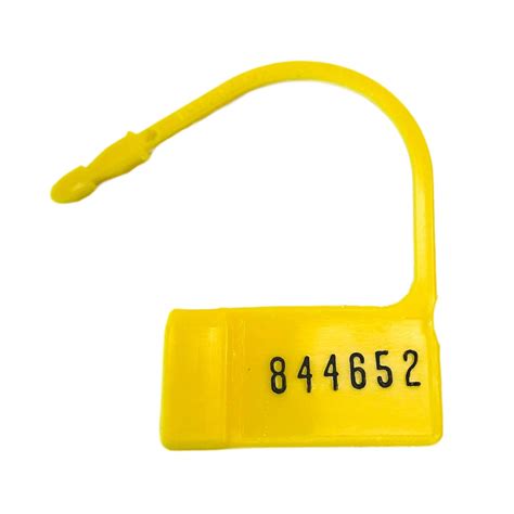 Omnimed Safety Control Seal With Numbers