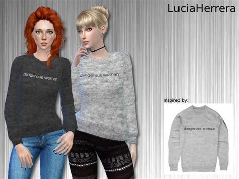 Sims 4 Clothing Sets Sweatshirts Women Sims 4 Clothing Outfit Sets