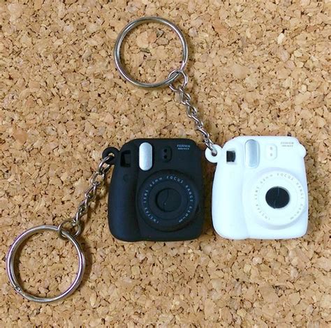 Fujifilm Instax Mini 8 Camera Keychain Small Key By Materialdream