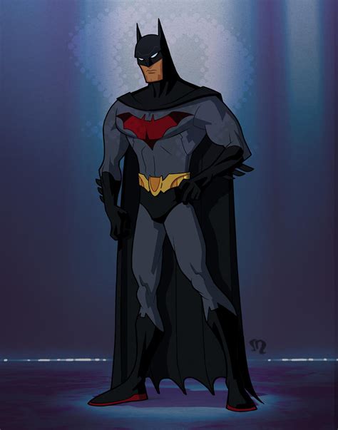 Batman Animated Re Design By Stephaneroux On Deviantart