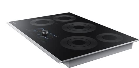 Induction, gas, electric, 30 cooktop, 36 cooktop Samsung NZ30K7570RS 30 Inch Electric Cooktop with 5 ...