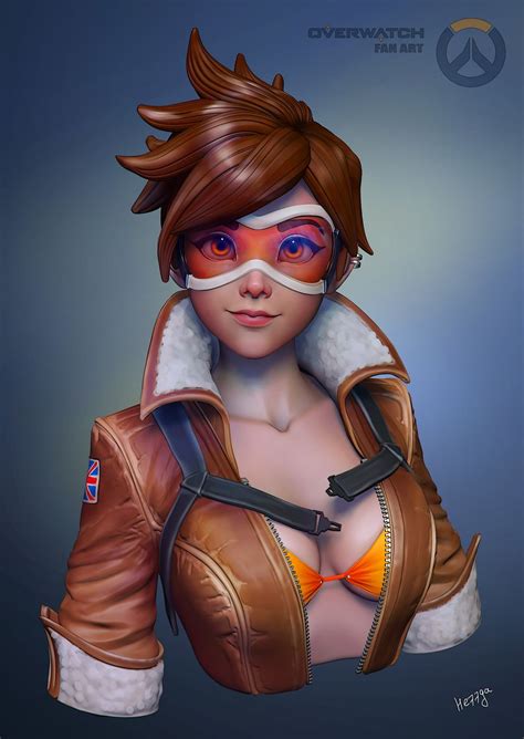 tracer olya anufrieva overwatch fan art overwatch overwatch tracer