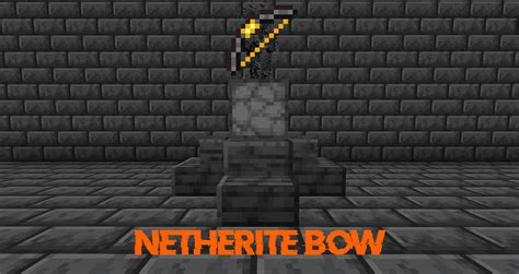 Netherite Bow Minecraft Data Pack