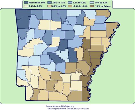 Arkansas Population Density Map World Map