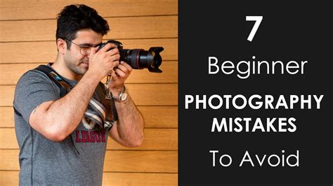 7 Beginner Photography MISTAKES You MUST AVOID YouTube