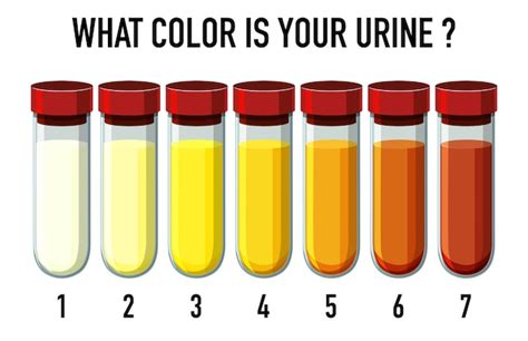 Free Vector Illustration Of Urine Color Chart Images And Photos Finder