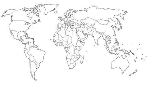 Mapa Mudo Del Planisferio Mundial Pdmrea