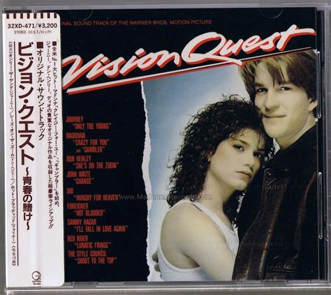 Vision Quest Soundtrack Cd Japan 1 Divina Madonna