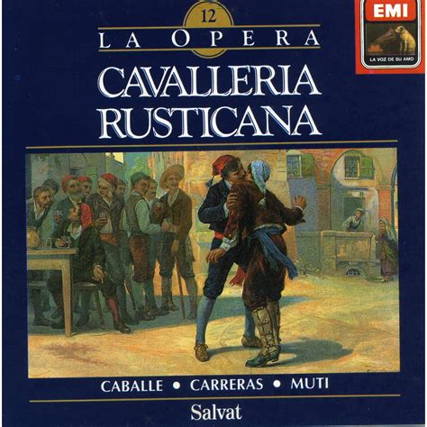 Turiddu returned from military service to find out that his fiancée lola had married the carter alfio while he was away.in revenge,turiddu seduced santuzza, a young woman in the village. Cavalleria Rusticana - Andrea Bocelli mp3 buy, full tracklist