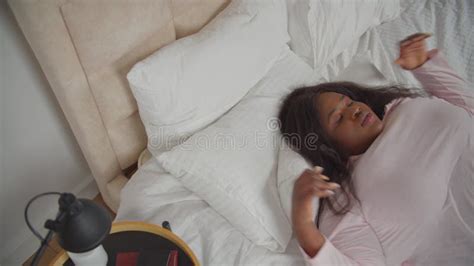 Sleepy Chubby Woman Yawning And Falling Asleep Stock Video Video Of Calm Rejuvenation 204577741