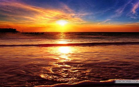 46 Beautiful Beach Sunset Wallpaper On Wallpapersafari