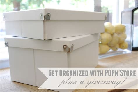 Get Organized Beautifully With Pop Nstore A Giveaway Simply Organized