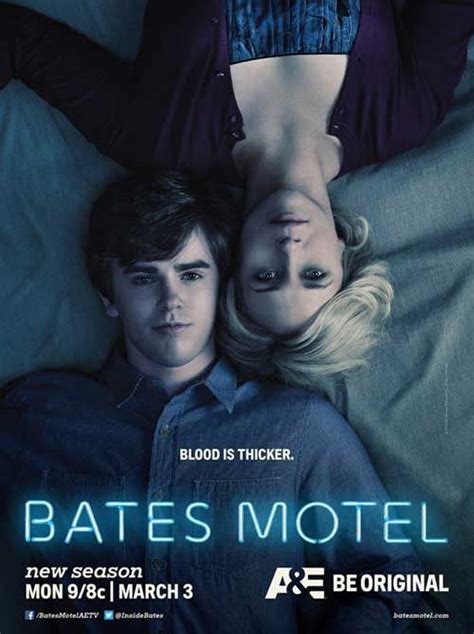 Póster Oficial De La Segunda Temporada De Bates Motel Motel Bates