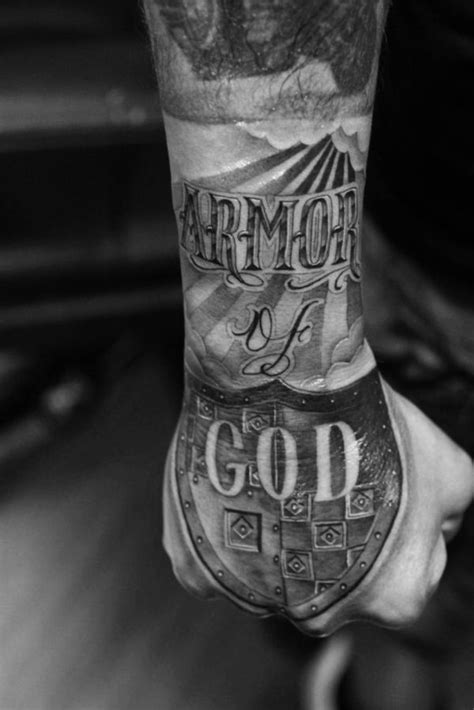 Armor Of God Tattoo Forearm
