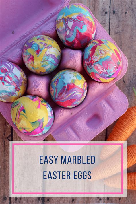 easy marbled easter eggs how to decorate easter eggs